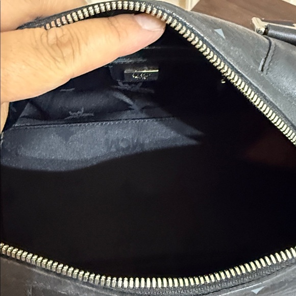 MCM Speedy Bag in Black Monogram - Picture 7 of 10